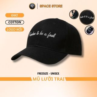 Mũ lưỡi trai màu đen thêu Logo FreeDom cực chất dành cho cả nam và nữ full hộp