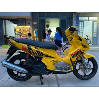 Tem rời dán xe novo 4 lx xe vàng