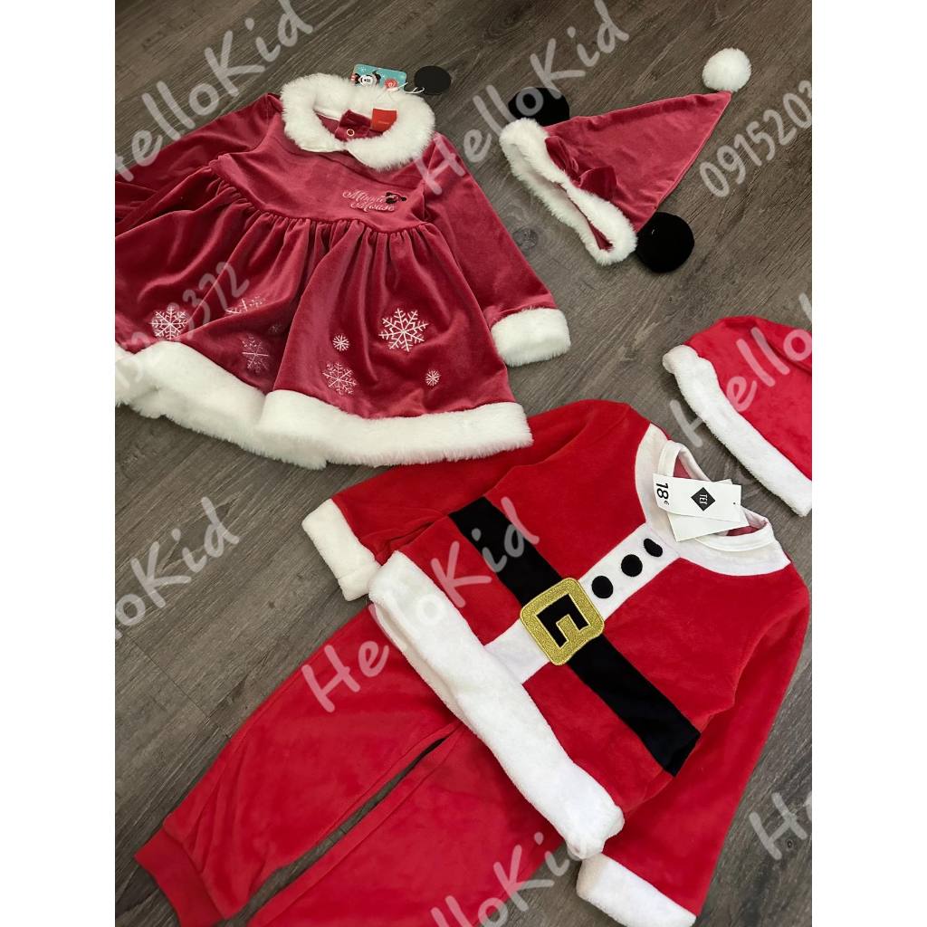 Bộ noel hoá trang cho bé