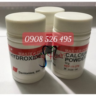 Vật liệu che tuỷ nha khoa - Canxi Hydroxit (Calcium Hydroxide Powder) Mỹ