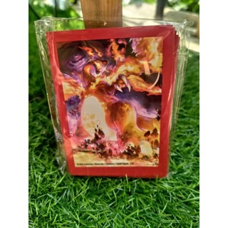 01 gói 65 sleeve pokemon charizard vmax lấy từ upc charizard - chính hãng pokemon