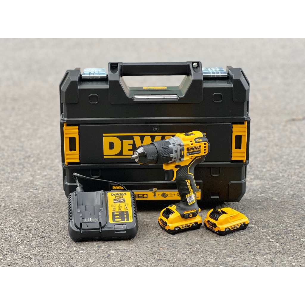 Máy khoan búa và vặn vít 12v Dewalt DCD706D2 bảo hành 3 năm