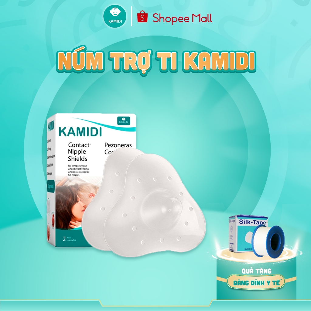 Combo Núm Trợ Ti Kamidi Và Máy Hâm Sữa Đa Năng Kamidi Heat 1