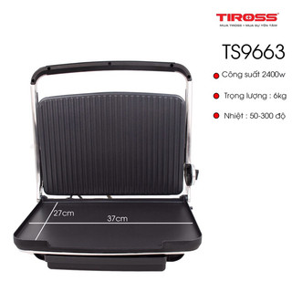 Kẹp nướng điện đa năng TS9663