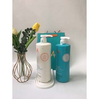 Dầu gội xả cao cấp moroc phục hồi tóc hư tổn mềm mượt hương thơm 1000ml