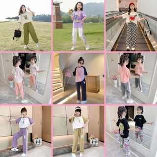 BST bộ hè quần dài nhiều mẫu cho bé gái size đại A1642 - TOPZKIDS