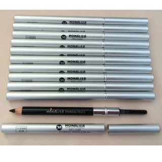  Chì kẻ mày MONALIZA DELUXE chì vẽ chân mày EYEBROW PENCIL & BRUSH bút kẻ mày BK001 BR002 BKBR003 GRBR005 