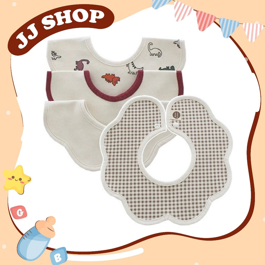 Yếm Vải Cho Bé Bunnie Blossom Vella Nội Địa Hàn Quốc [Sẵn]