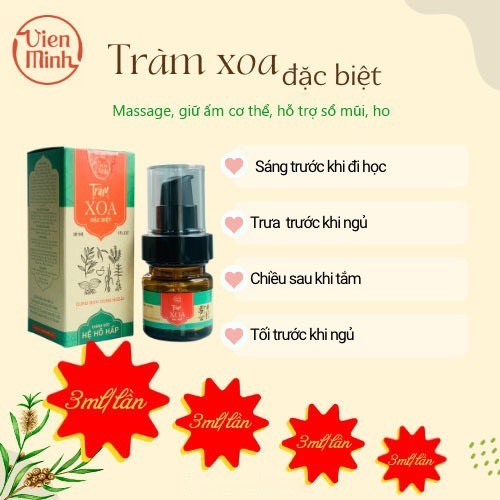 Tinh dầu tràm Viên Minh lọ 30ml