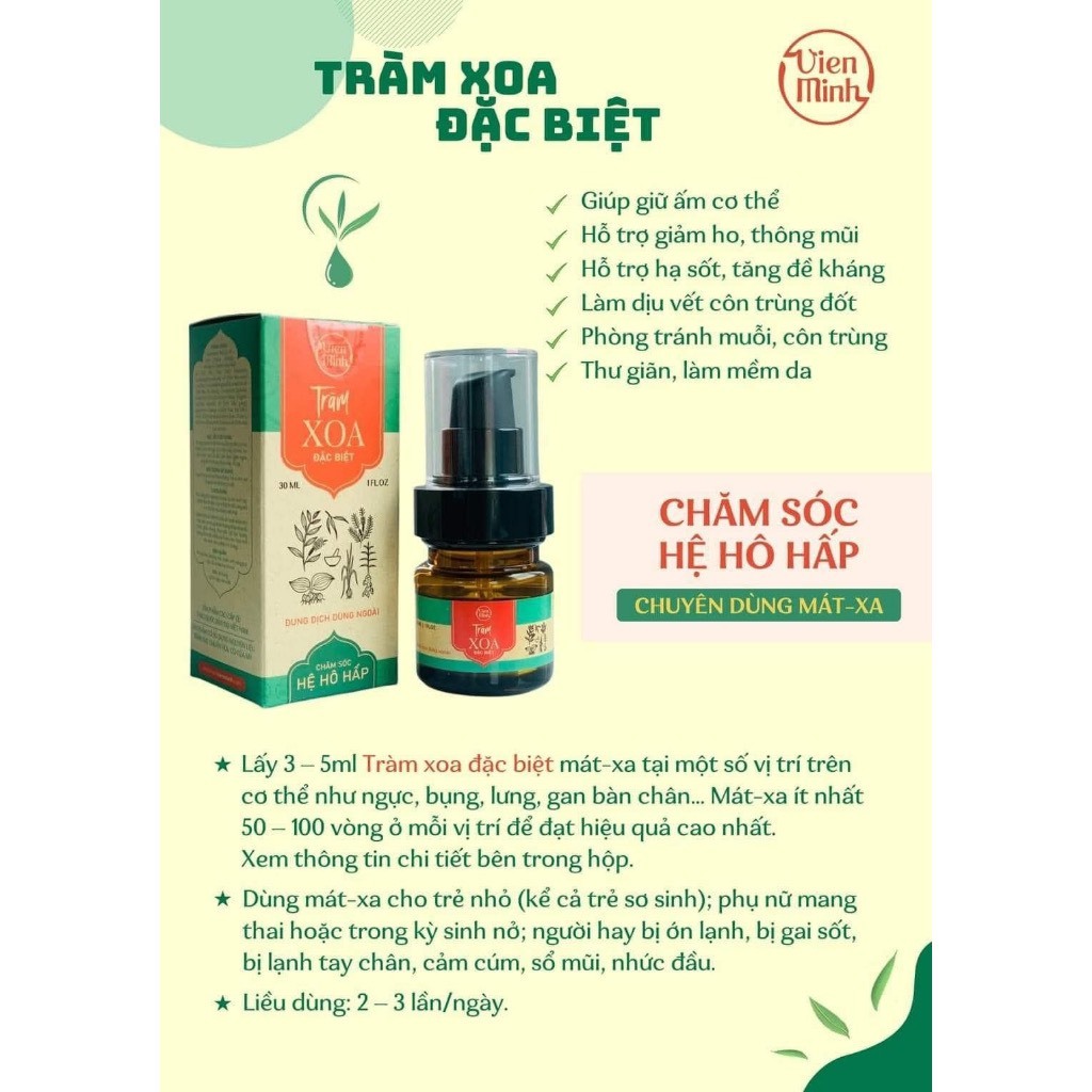 Tinh dầu tràm Viên Minh lọ 30ml
