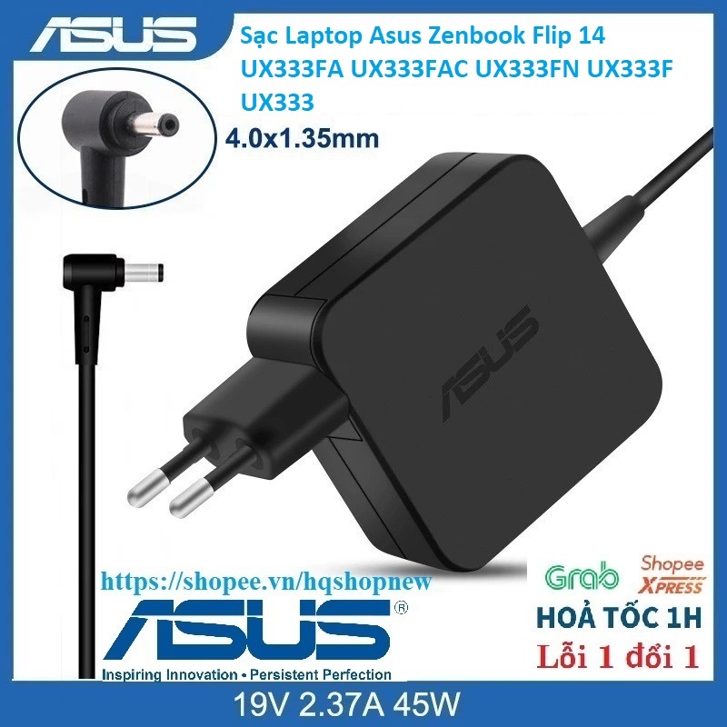 ⚡️[Sạc zin] Sạc Laptop Asus Zenbook Flip 14 UX333FA UX333FAC UX333FN UX333F UX333