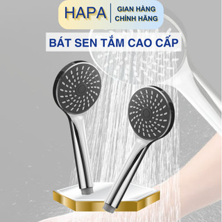 Bát sen tắm, vòi sen nóng lạnh cao cấp kèm dây sen inox và cài bát sen ts55 hapa