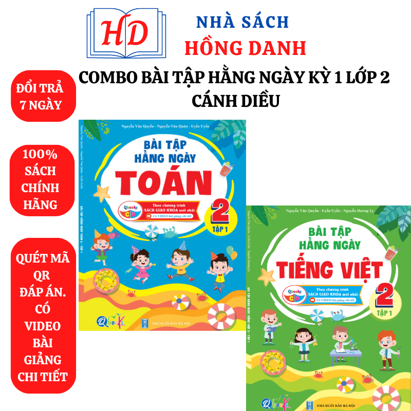 Sách-Combo Bài tập hằng ngày-lớp 2-kỳ 1-Cánh diều