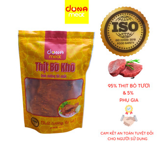 KHÔ BÒ MIẾNG DONA MEAT - Gói 500g