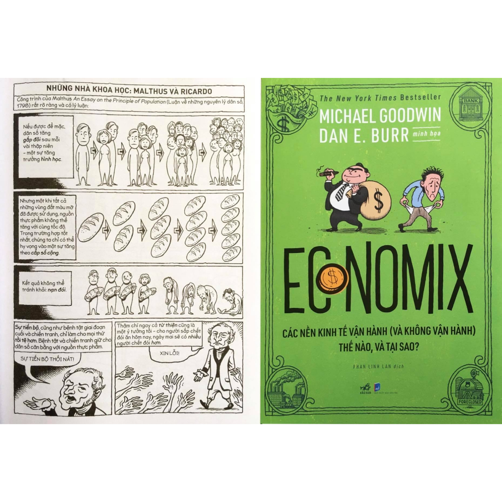 Sách - Economix - Các nền kinh tế vận hành  thế nào và tại sao?