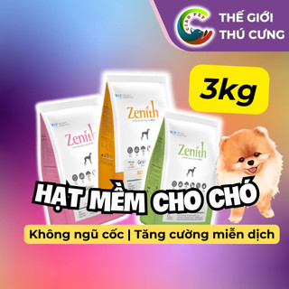 [3kg] Thức ăn hạt mềm cho chó Zenith | Không ngũ cốc | Hỗ trợ miễn dịch | Phát triển xương khớp