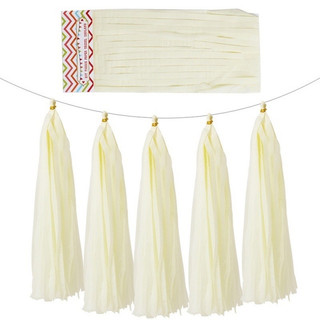 Set 5 tua rua giấy lụa trang trí sinh nhật, tiệc cưới