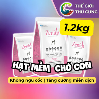 [1.2kg] Hạt mềm cho chó con ZENITH PUPPY | Không ngũ cốc | Hỗ trợ miễn dịch | Phát triển xương khớp