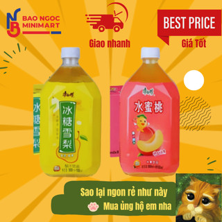 Nước ép lê, đào đài loan 1000ml - đủ vị