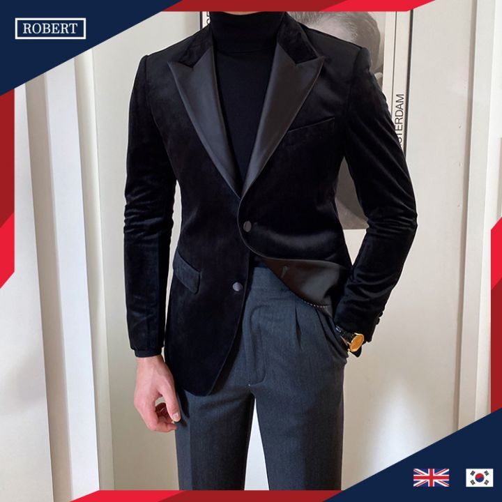 ROBERT - Áo vest nam Leonard chất liệu nhung mịn, phong cách trẻ trung, phù hợp tham gia sự kiện và dự tiệc