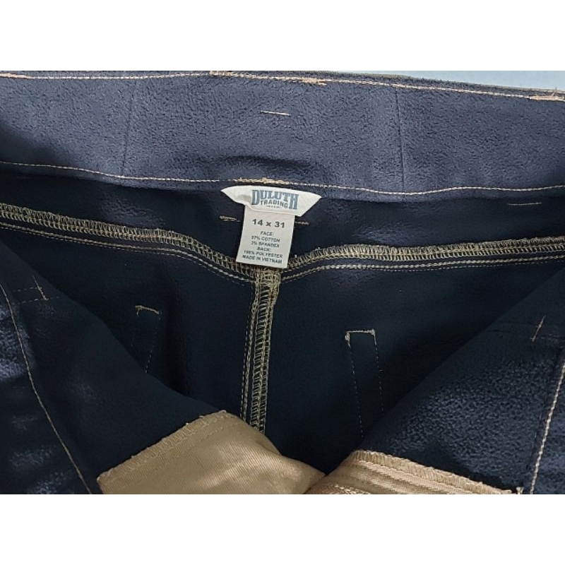 Quần dài kaki lót nỉ nam xuất khẩu