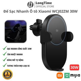 Đế Sạc Nhanh không dây Ô tô Xiaomi WCJ02ZM 30w chính hãng kiêm giá để điện thoại , tương thích với mọi dòng xe
