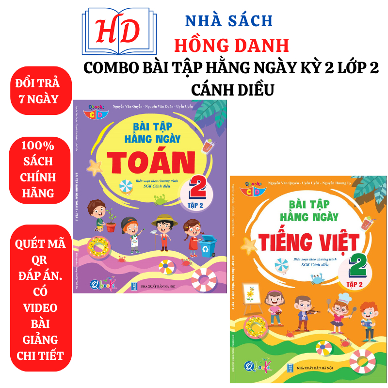 Sách-Combo bài tập hằng ngày kỳ 2-Lớp 2-Cánh diều