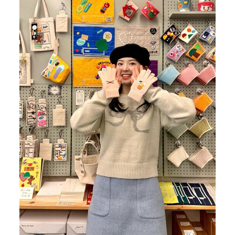 KAYY. Áo len nơ _ Alno