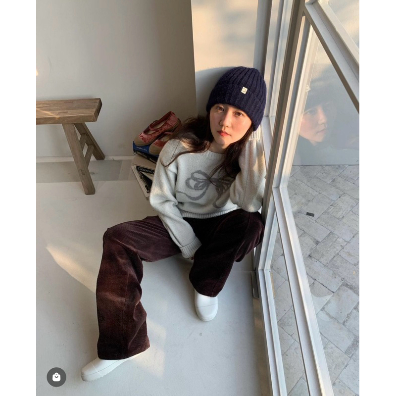 KAYY. Áo len nơ _ Alno