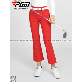 Quần dài Golf Nữ PGM chính hãng - Quần golf nữ PGM co giãn 4 chiều, nhanh khô
