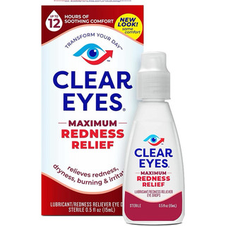 Nước nhỏ mắt Clear Eyes Redness Relief của Mỹ