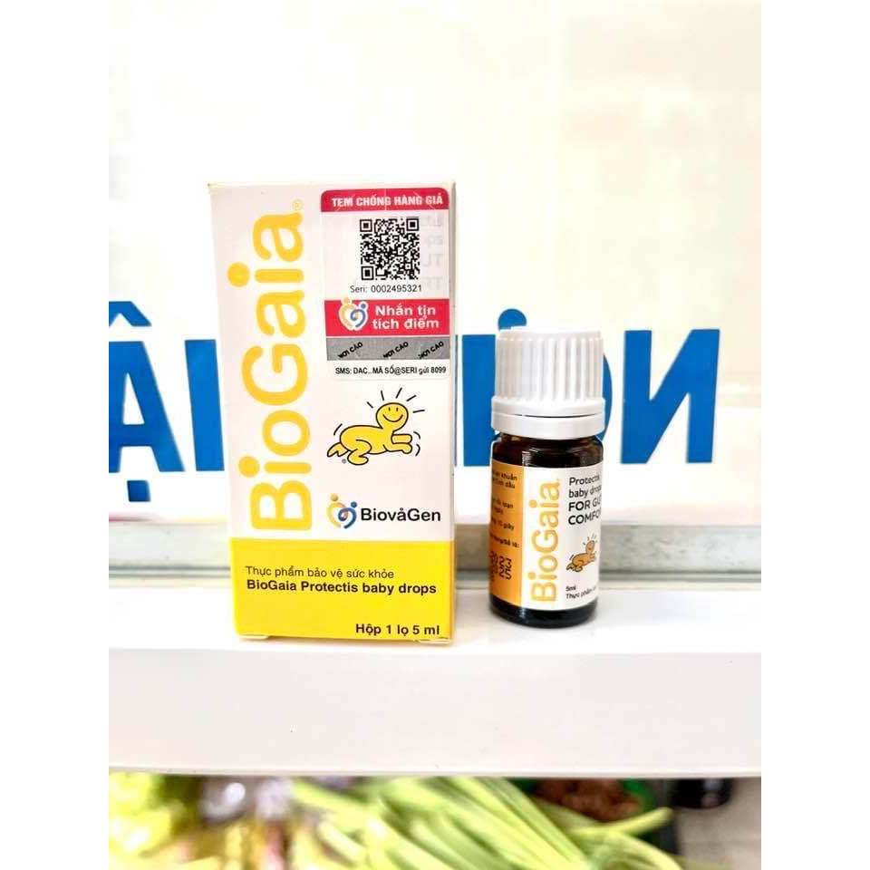 Men Vi Sinh Biogaia Protectis Baby Drops Giúp Bé Cân Bằng Ổn Định Hệ Tiêu Hóa