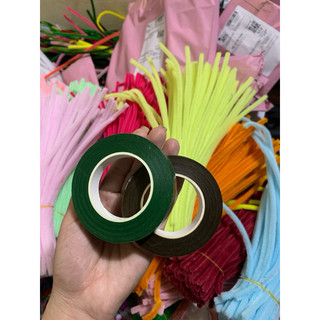 Quấn cành làm hoa handmade