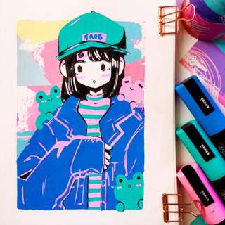 [TANUKI ART] Set bút Uni Posca vẽ đa chất liệu