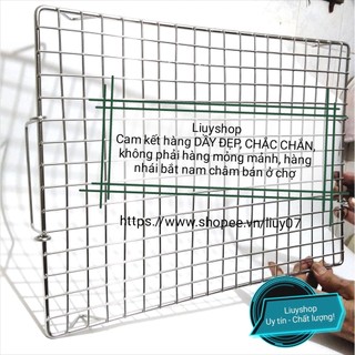 Vỉ hong bánh, vỉ nướng inox 304 bền đẹp không gỉ. Liuyshop. Nhận đặt hàng theo yêu cầu