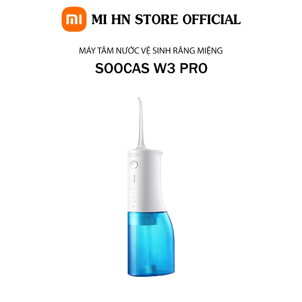 Tăm nước Xiaomi Soocas W3 Pro, Soocas W3F - Bảo hành 6 tháng