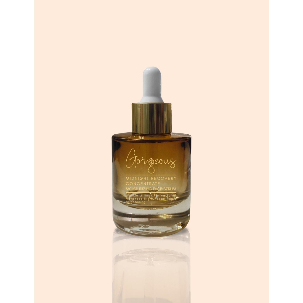 SERUM TRẮNG DA GORGEOUS MÚI XÙ, TINH CHẤT SERUM DƯỠNG ẨM PHỤC HỒI DA CHAI 50ML