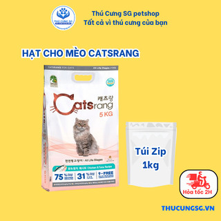 Thức ăn cho mèo Catsrang,hạt cho mèo mọi lứa tuổi