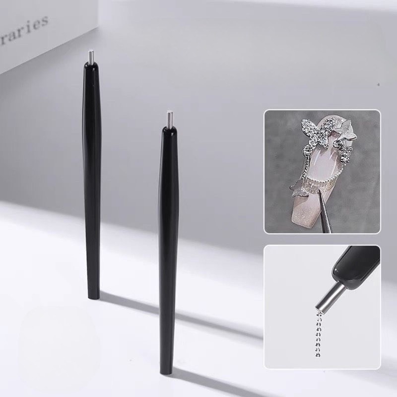 Bút nam châm hút bi làm nail