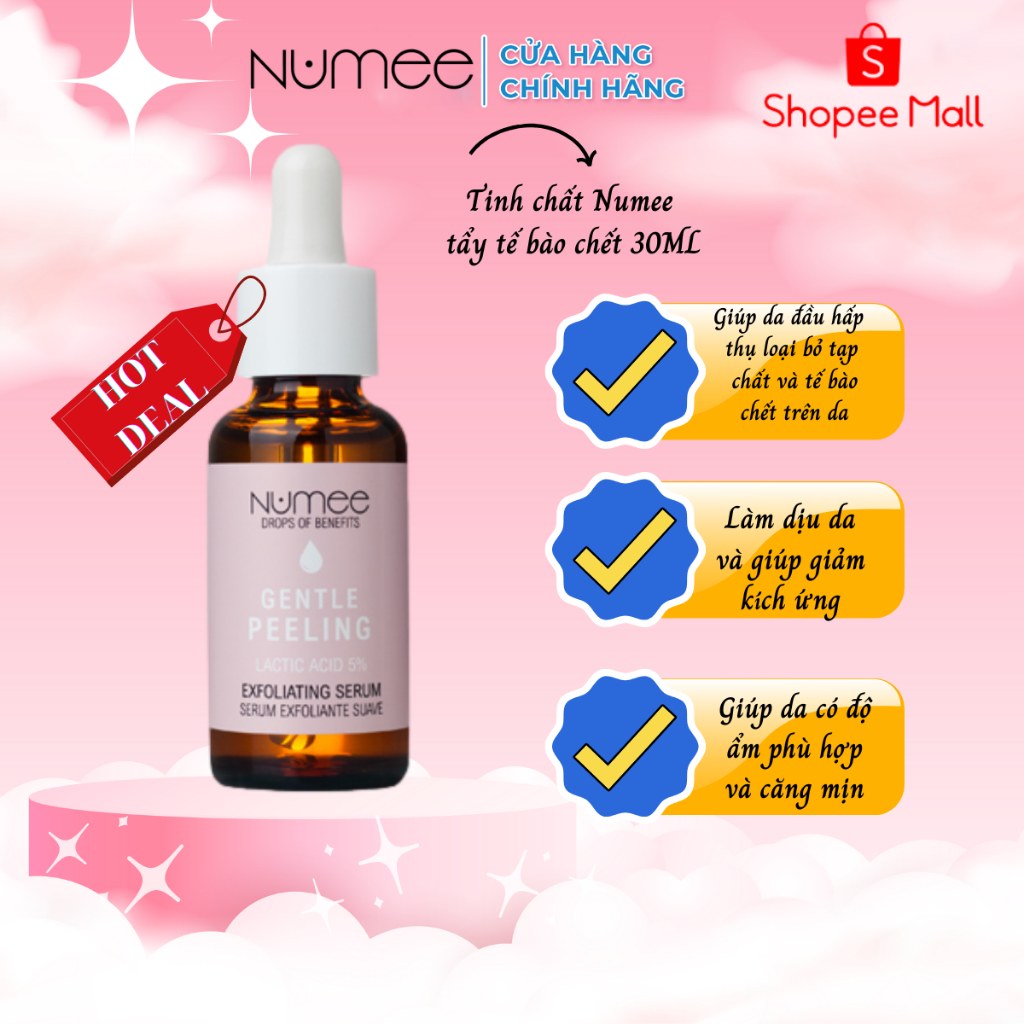 Tinh Chất Tẩy Tế Bào Chết Numee 30ML