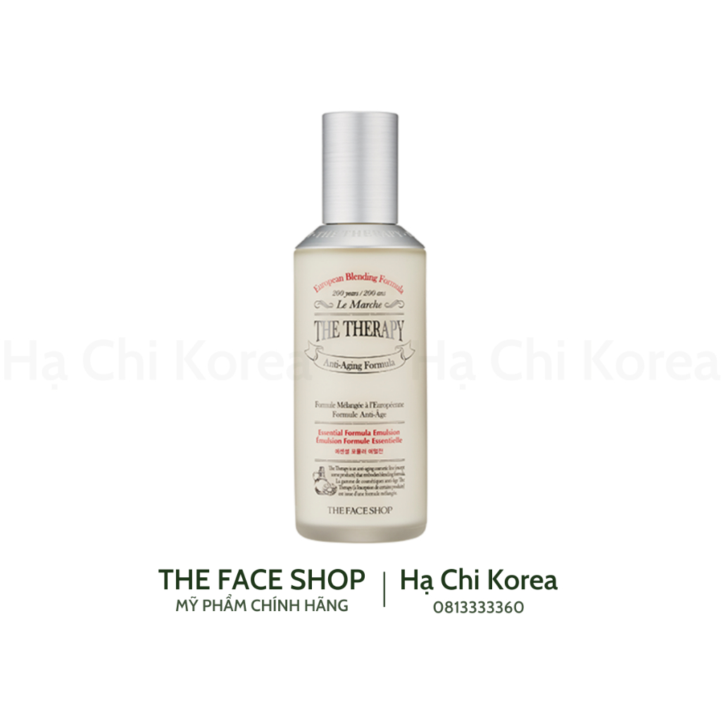 Sữa dưỡng The Therapy Essential Formula Emulsion The Face Shop