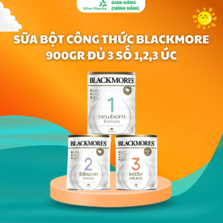Sữa bột công thức BLACKMORE 900gr đủ 3 số 1,2,3 ÚC