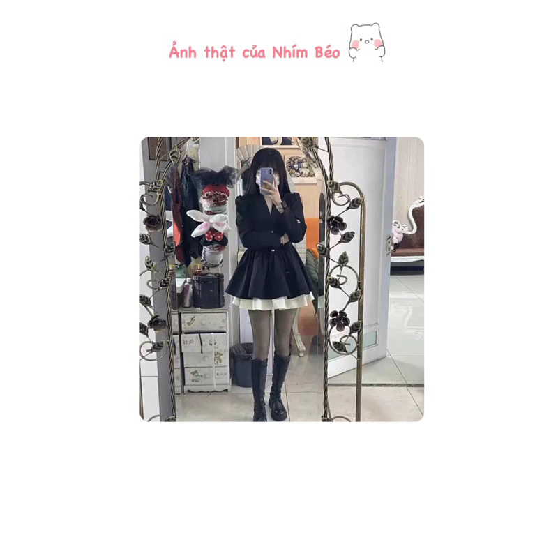 Đầm Vest Ulzzang Hàn Quốc - Kèm ảnh thật