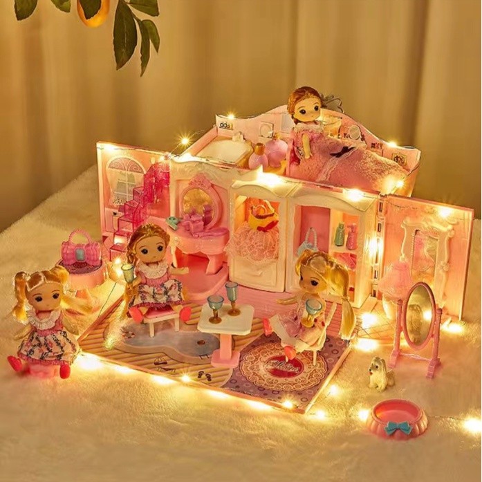 TÚI XÁCH NGÔI NHÀ CÔNG CHÚA MINI CHO BÉ - TÚI XÁCH DI ĐỘNG