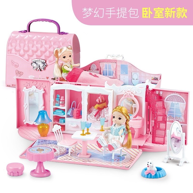 TÚI XÁCH NGÔI NHÀ CÔNG CHÚA MINI CHO BÉ - TÚI XÁCH DI ĐỘNG