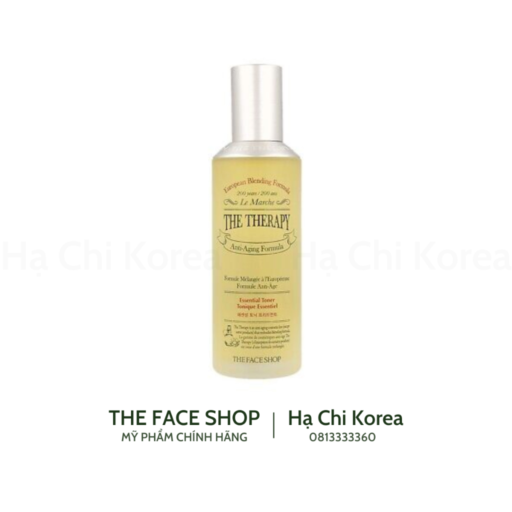 Nước cân bằng The Therapy Essential Toner The Face Shop (150ml)