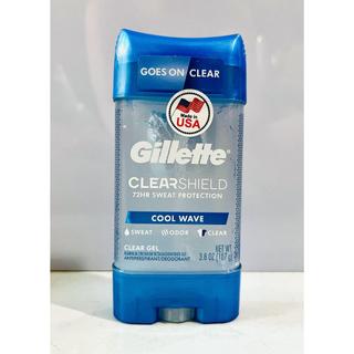 Lăn khử mùi Gillette Clear Shield 107g - Có lựa chọn