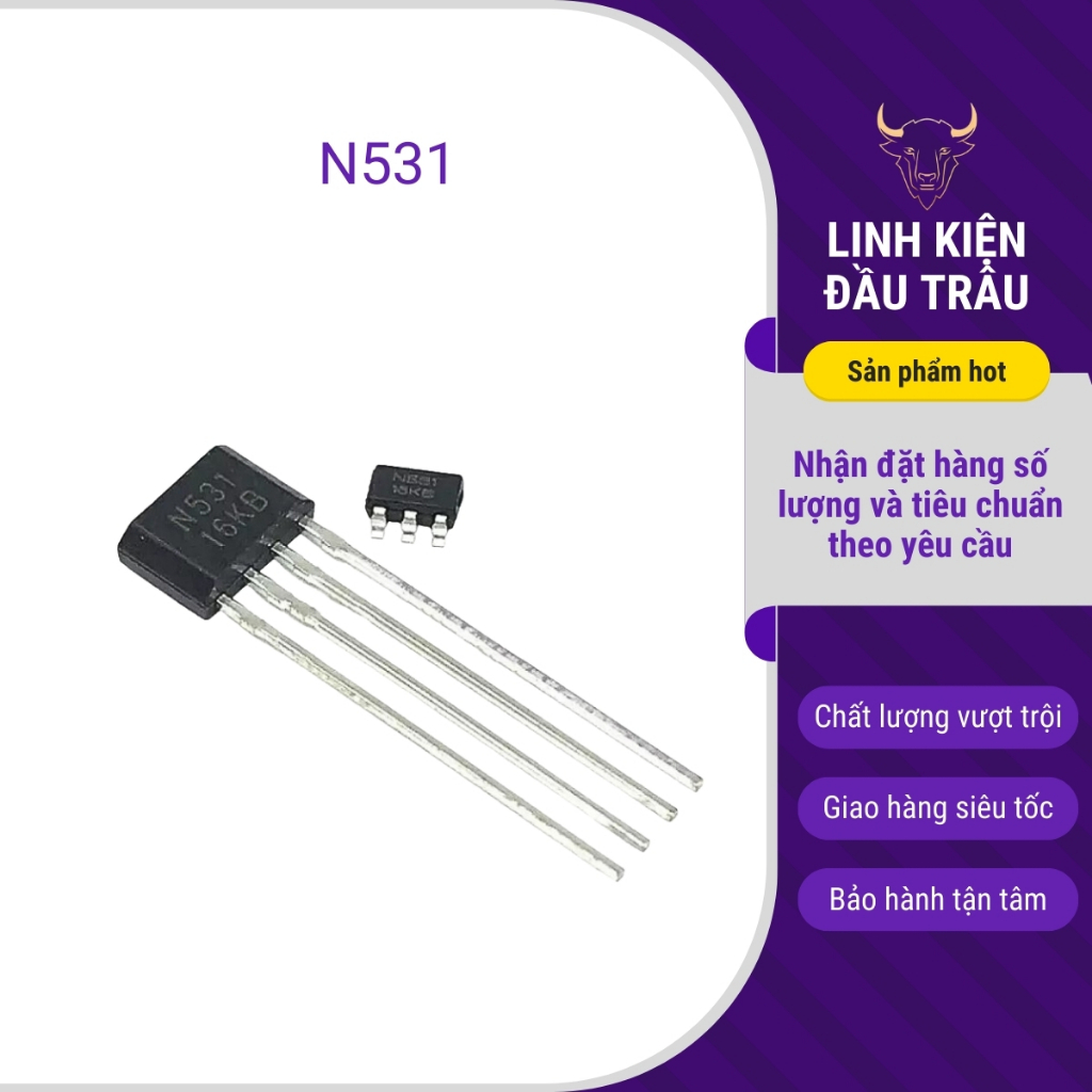 N531 lái IGBT bếp từ Linh Kiện Đầu Trâu
