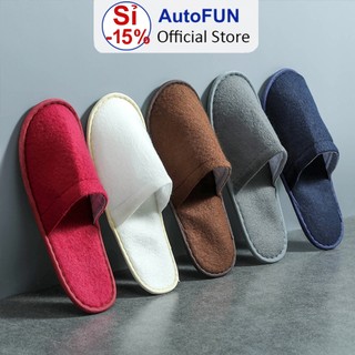 Đôi dép đi trong nhà a1 - khách sạn - văn phòng free size lót nỉ cao cấp