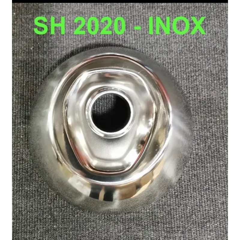 Chụp đuôi pô SH 125i/SH150i 2020>2023 inox 304